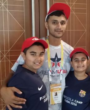 Feature Image - Brothers Qayl and Riyaan with Adnan Dahlvani in the middle