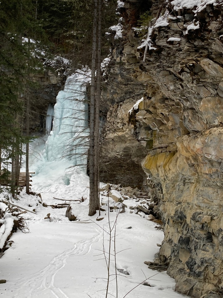 Troll Falls, Winter Kananaskis Country, Alberta, Photograph: Malik Merchant/Simerg Photos.
