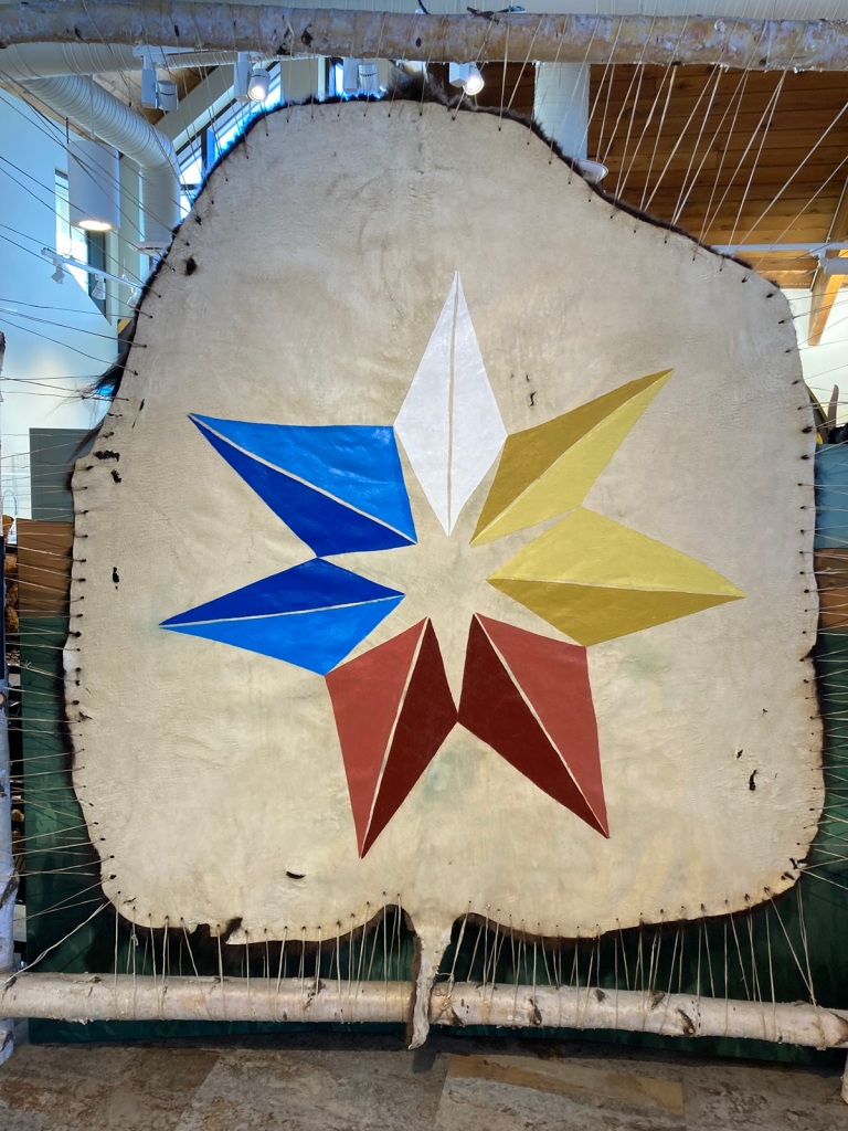 Indigenous Star Blanket Elk Island National Park, Malik Merchant simerg